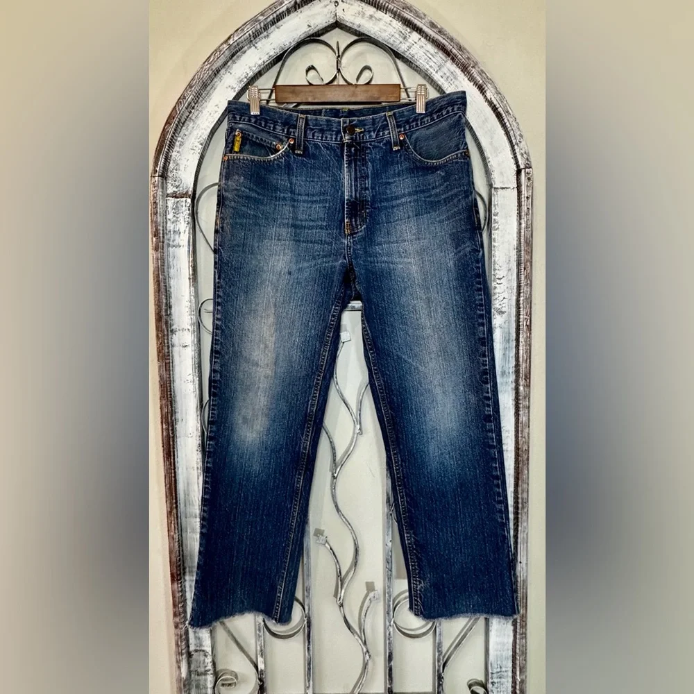 Nautica Classic Dark Blue Straight Jeans 34x30 #1316